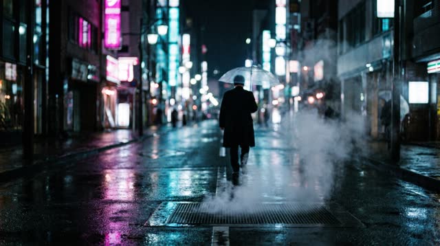 Nuit de pluie